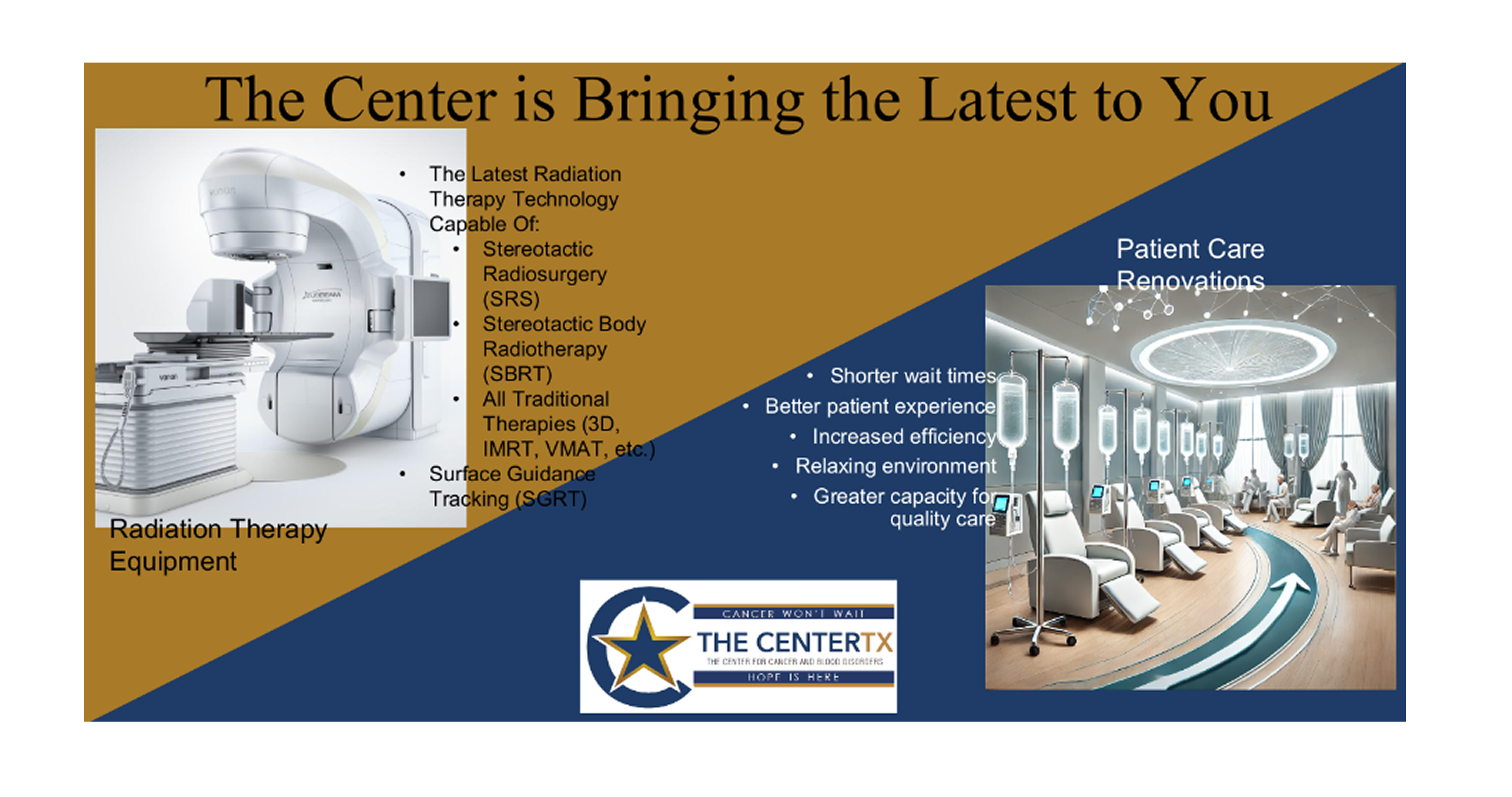The Center brings the latest in technology