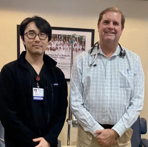 Dr. Page Mentoring Young Doctors Desiring to Become Oncologists