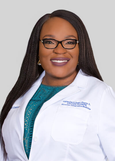 Catherine Oseni, PharmD, ABAAHP, FAAMFM