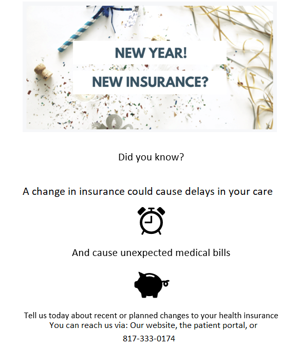 New Year! New Insurance?